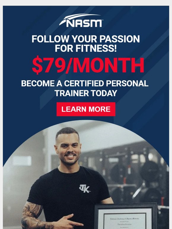 Become a Certified Personal Trainer for Less!