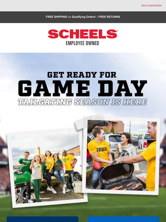 Scheels - Are you ready for game day? 