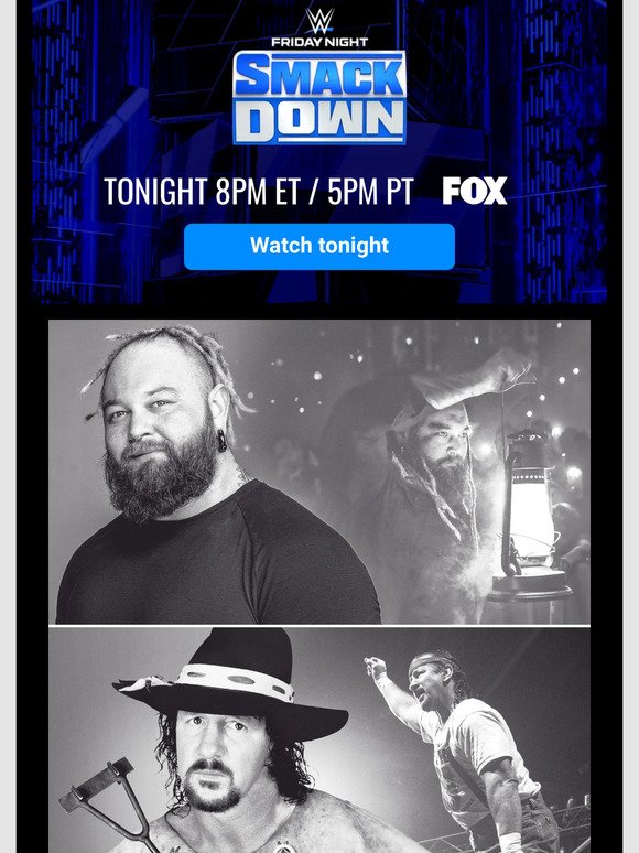 TONIGHT on SMACKDOWN, we remember the legacies of Terry Funk and Bray Wyatt.