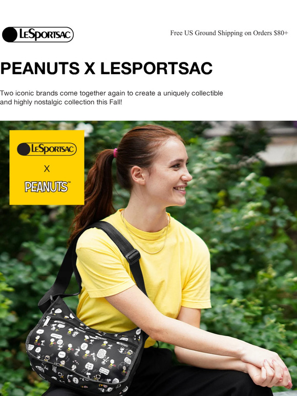 LeSportsac: Peanuts x LeSportsac Returns for Fall 2023 ️ | Milled