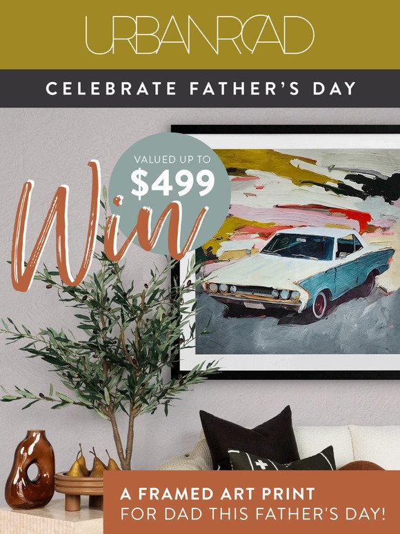 Father’s Day GIVEAWAY Art Print Up for Grabs 🖼️