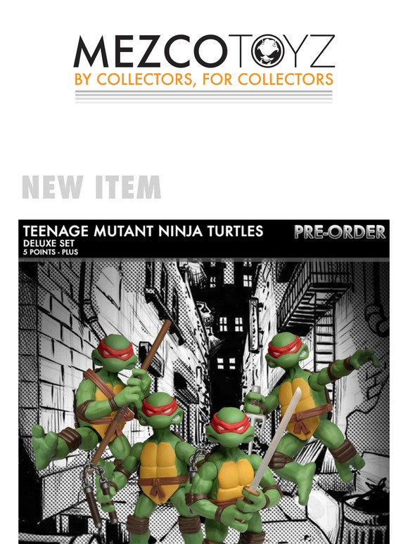5 Points Teenage Mutant Ninja Turtles Deluxe set