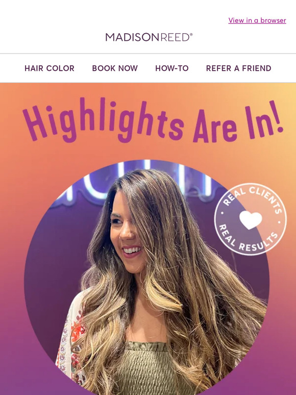 Madison Reed Email Newsletters Shop Sales, Discounts, and Coupon Codes