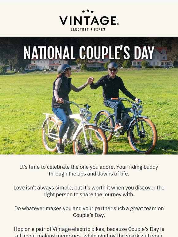 Let's Celebrate National Couple's Day