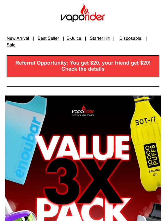 New value 3 pack ADDED🔥