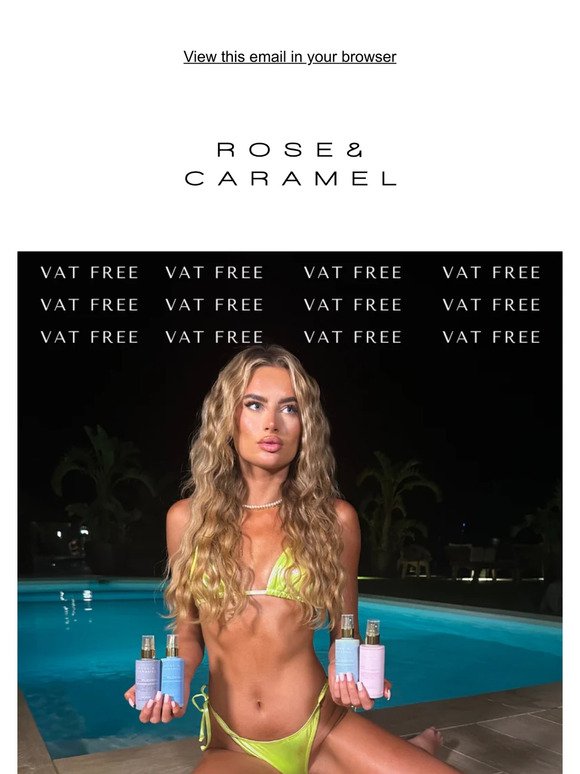 VAT FREE WEEKEND Is Here 🤩