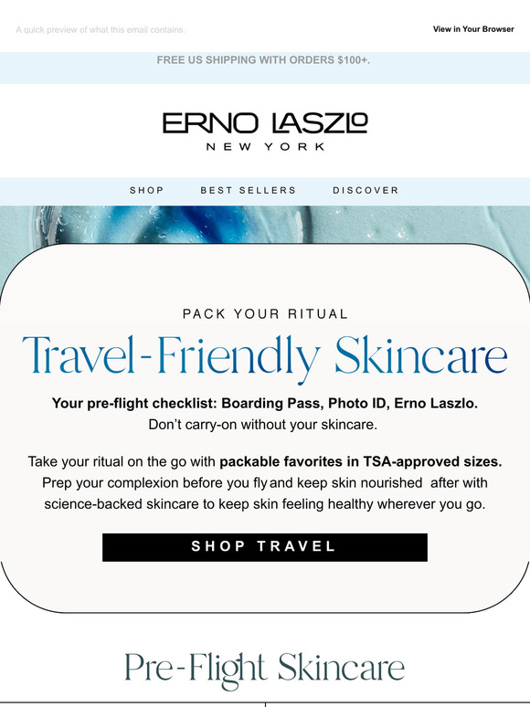 Now Boarding: Skincare Rituals