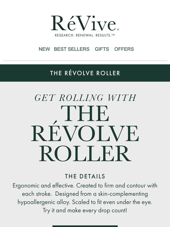 Want great skin? Get rolling!
