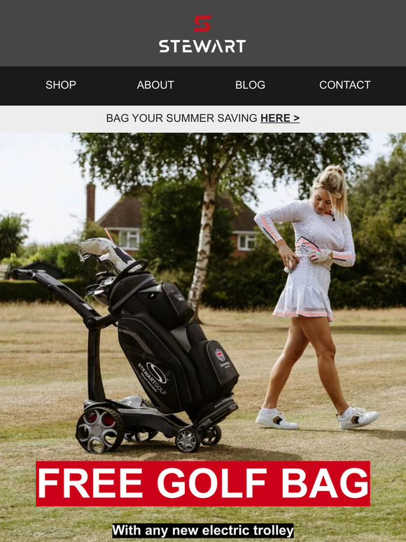 FREE Golf Bag Worth £229