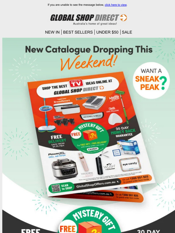 Global Shop See it first NEW Catalogue! Milled