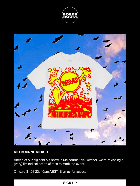 Boiler Room: Boiler Room Ukraine T-Shirt | Limited Edition