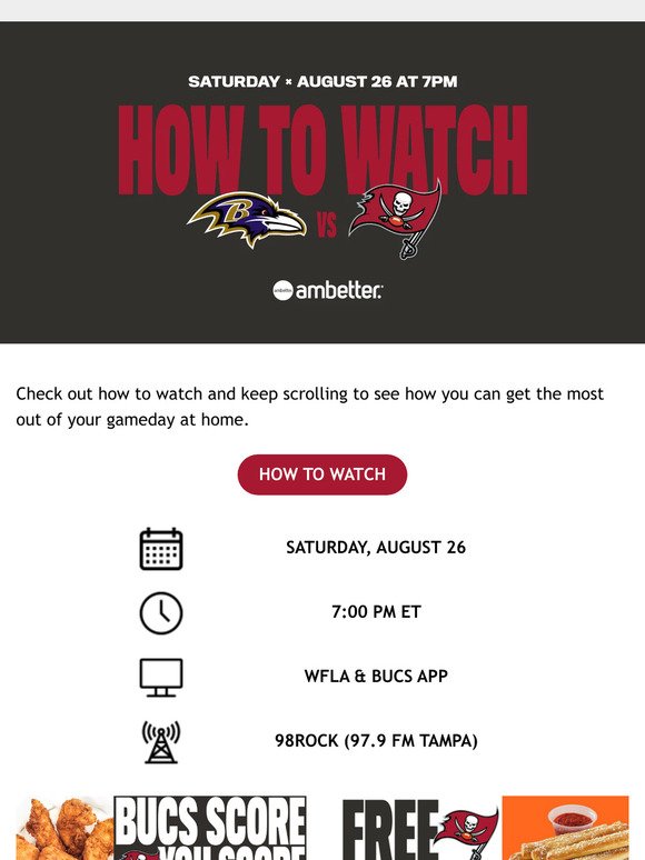Buccaneers Official Online Store: Buy your tickets for today's 50/50 raffle