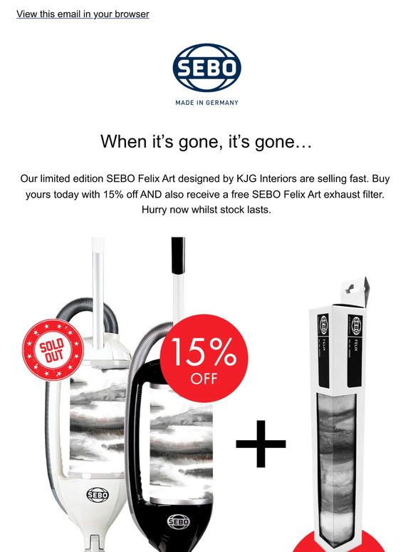 When it's gone, it's gone... 🛒