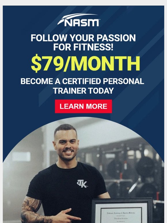 Become a Certified Personal Trainer for Less!