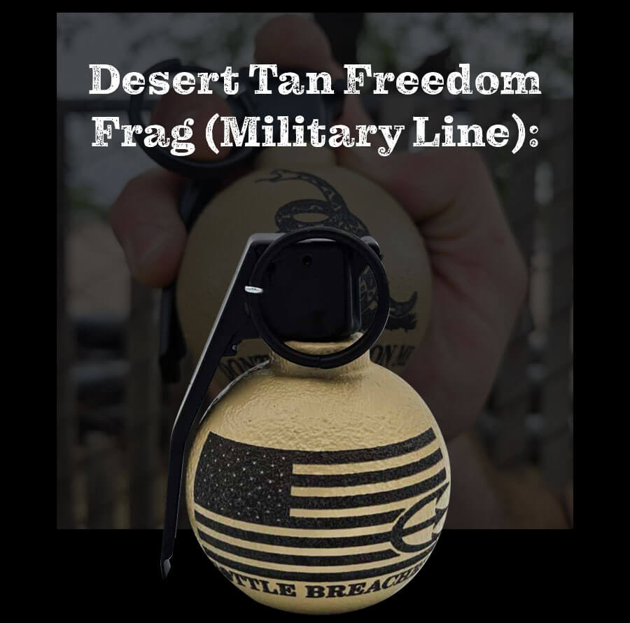 Bottle Breacher: Open with a Bang: Freedom Frag Openers! | Milled