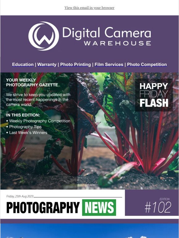 📷 Get Ready For This Week’s Challenge! Photography Gazette #102
