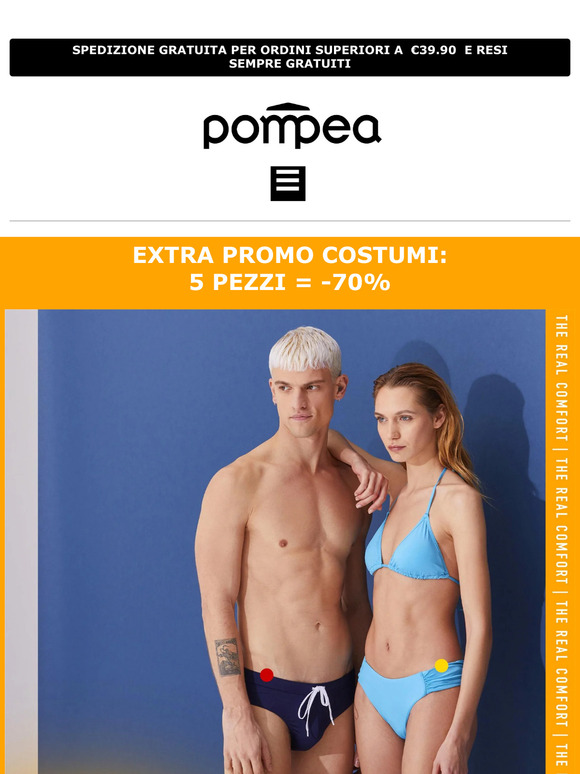 -50% + EXTRA -20% sui Costumi ⛱️