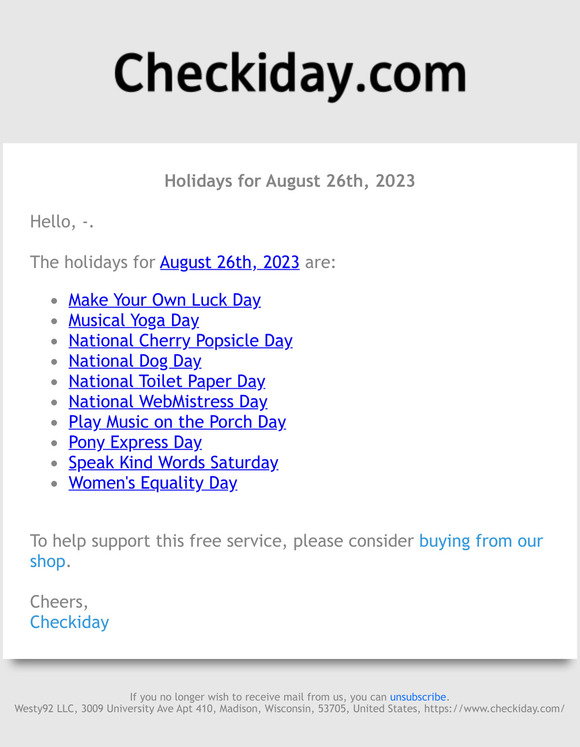 checkiday-holidays-for-august-26th-2023-milled