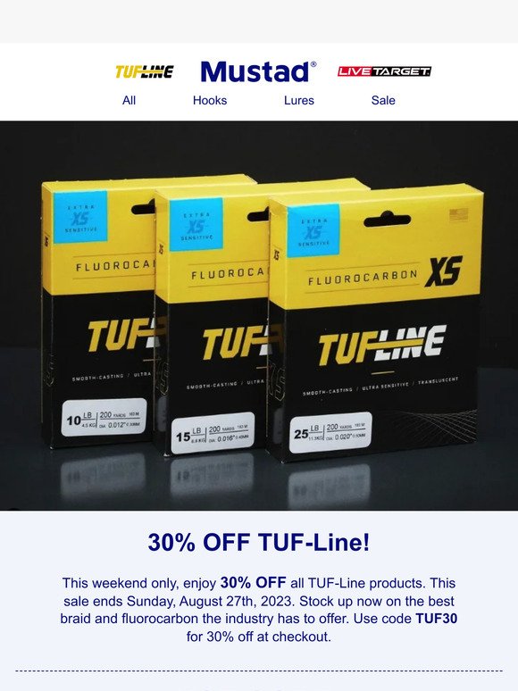 TUF-Line Weekend Sale | 30% OFF!