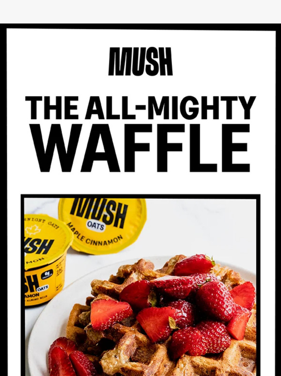 The weekend calls for a waffle recipe.