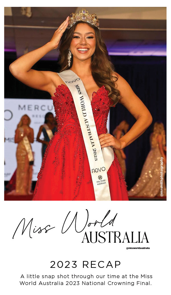 Novo Shoes: Miss World Australia 2023 National Final | Milled