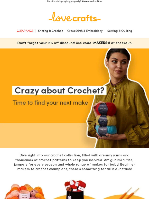 Dive right into Crochet!