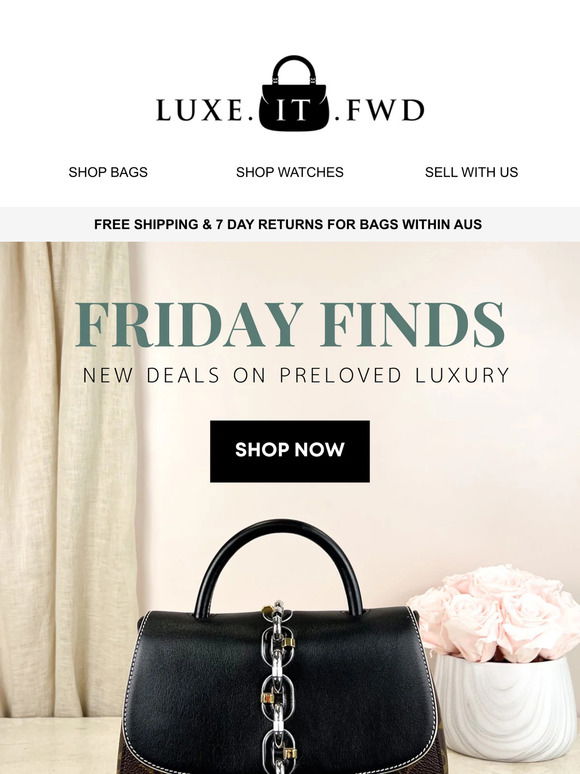Buy and Sell Pre-Loved Designer Items with Luxe.It.Fwd, Fashion
