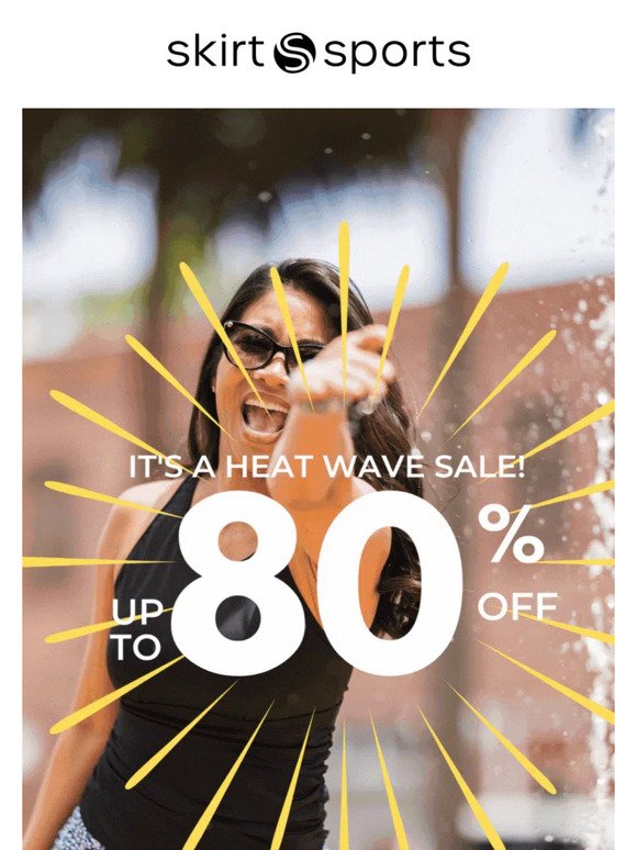 Hurry! Up to 80% off ends TOMORROW
