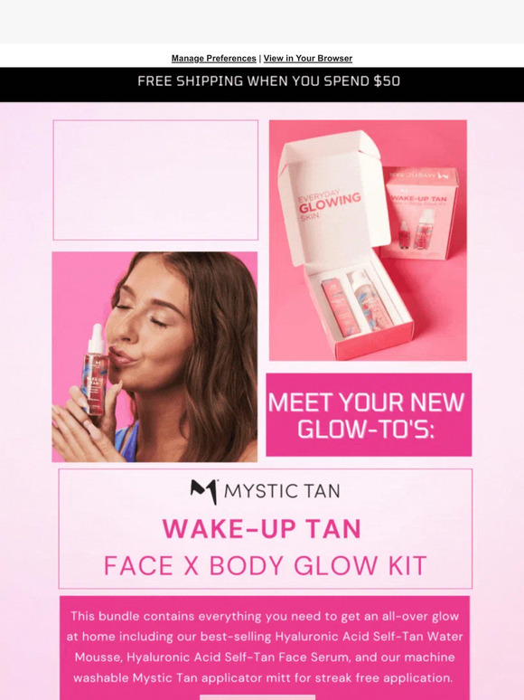 Meet Your New Glow-To's With The Face x Body Glow Kit✨💕