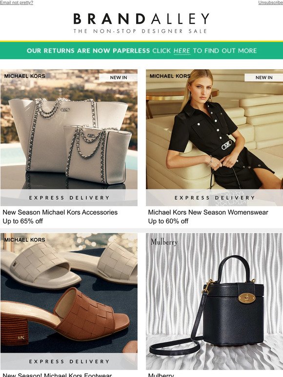 BrandAlley UK: Michael Kors, Mulberry, Seafolly, FINAL CALL: Gallery ...