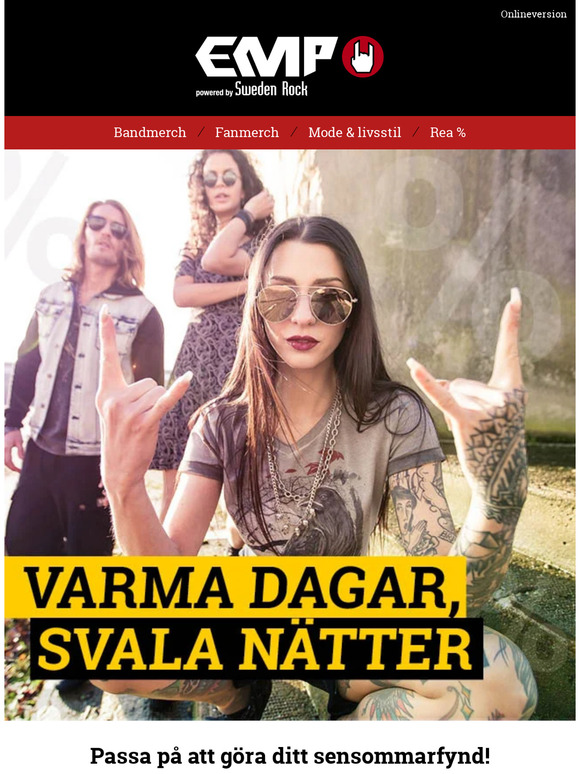 Varma dagar, svala nätter och sensommardeals!