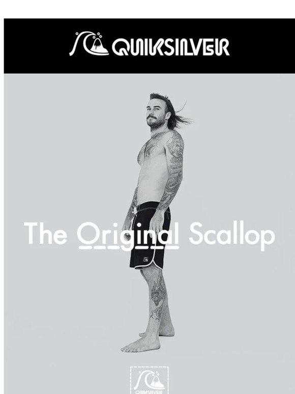 Quiksilver. The Original Scallop. Timeless Iconic Boardshorts. Shop Now