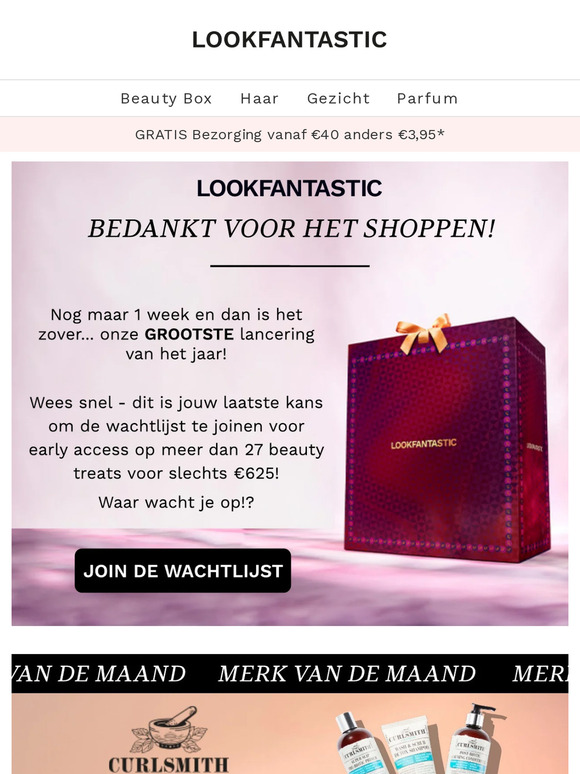 Nog 1 week tot de adventskalender!