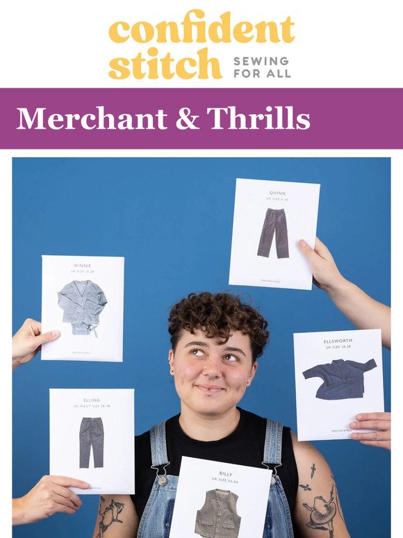 Brand new Merchant & Mills patterns!