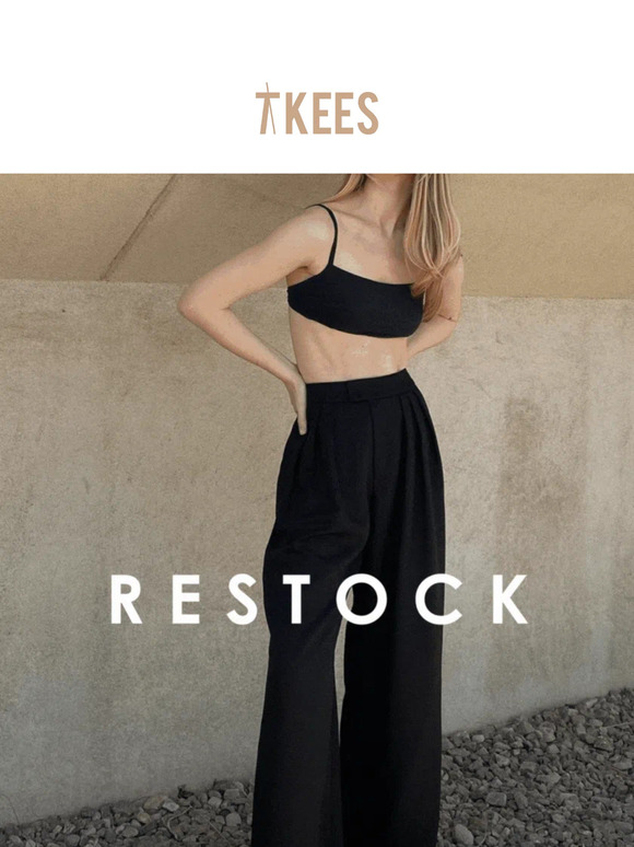 Restock: The Perfect Black Sandal