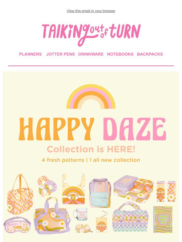 Happy Daze Collection is HERE!!