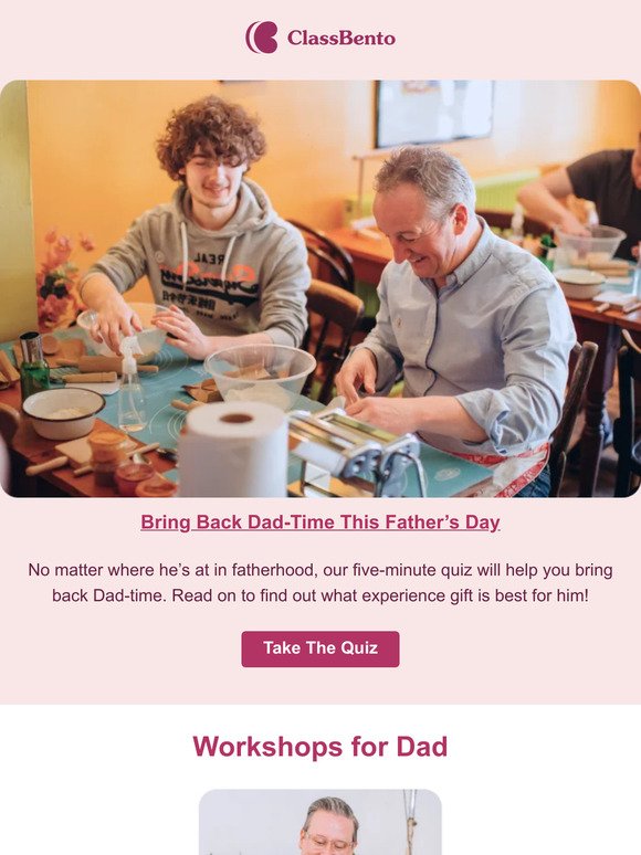 Bring Back Dad-Time This Father’s Day 👨