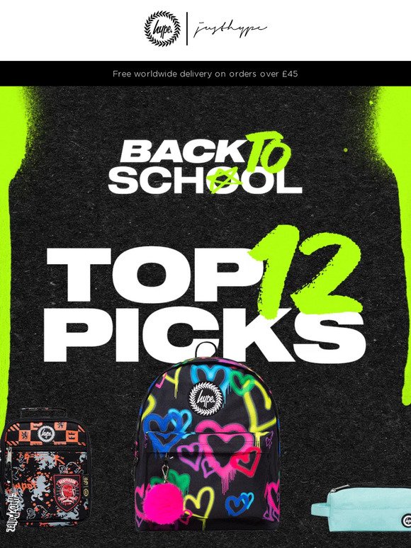 Back to School: Top 12 picks of the week! 🎒📚