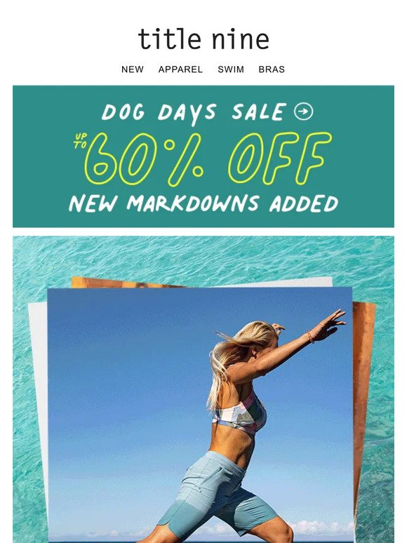 NEW. MARKDOWNS. ADDED. Up to 60% off!
