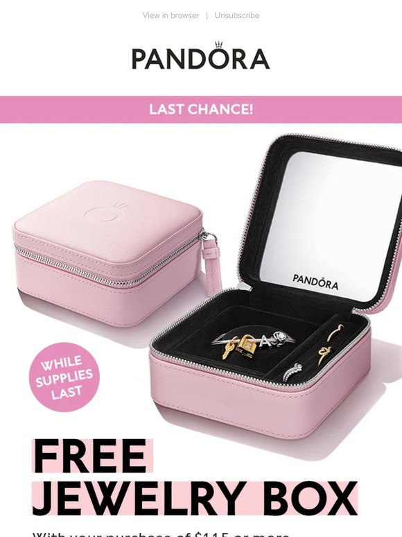 Last Chance! Grab Your Exclusive Jewelry Box