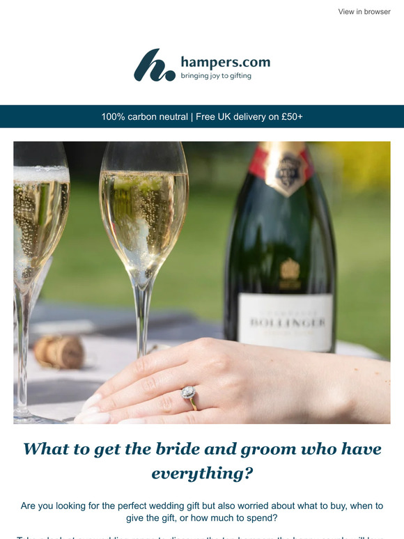 What do you gift for a wedding?💍