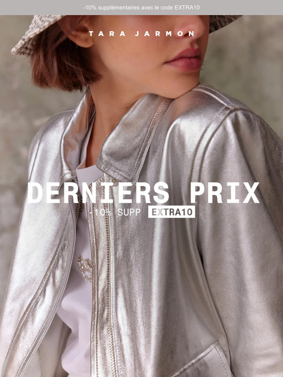 Derniers prix 🤍 -10% supplémentaires jusqu'à dimanche soir !