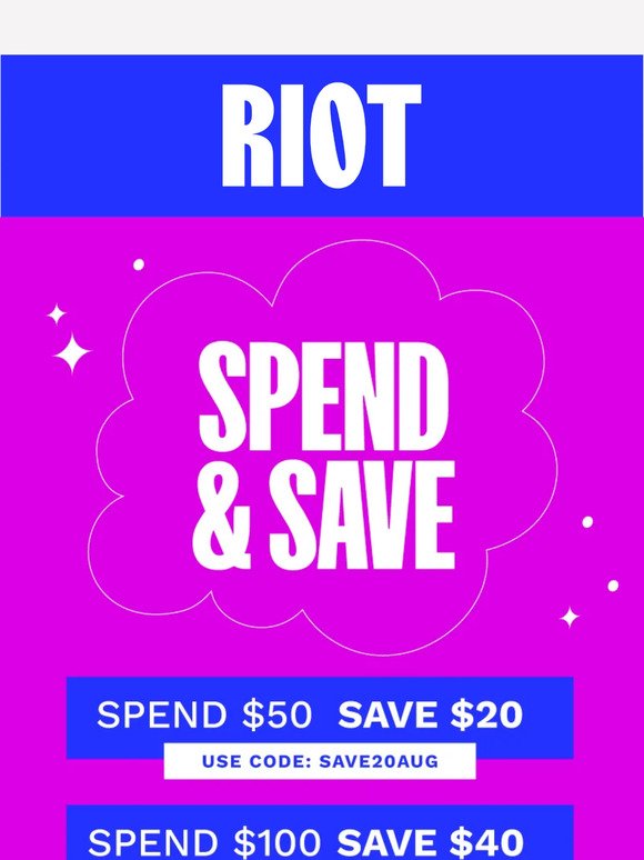 🔥 Get $40 OFF When You Spend $100 Or More!