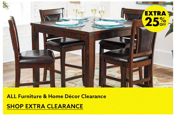 All Furniture & Home Decor Clearance