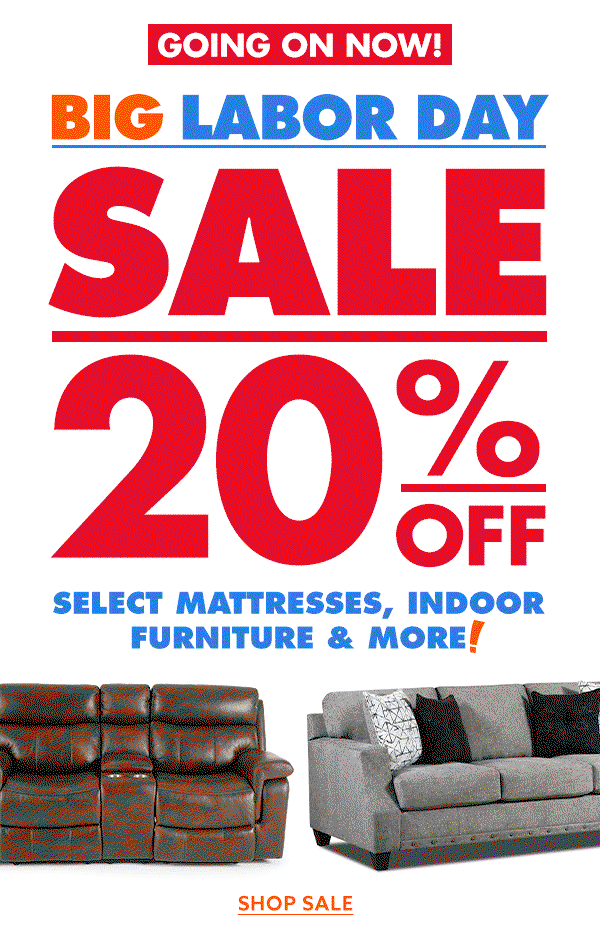 BIG Labor Day Sale