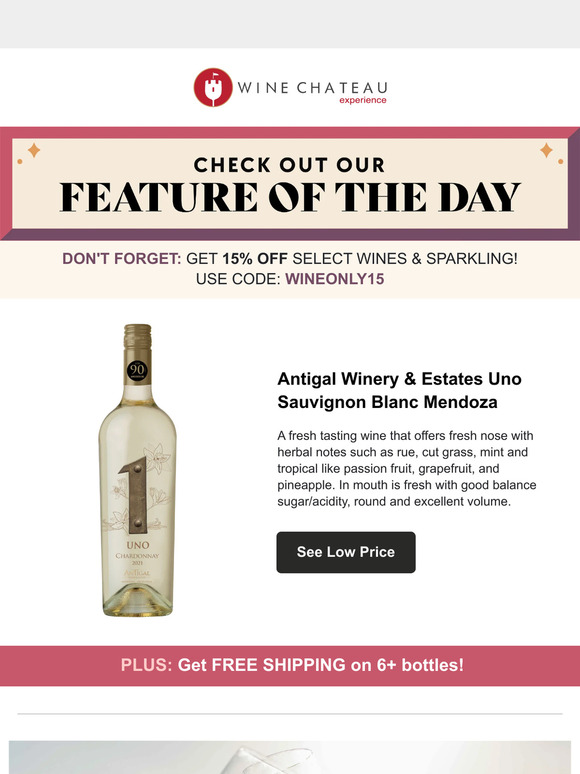 On Sale! You'll love this 90-point Chardonnay ✨