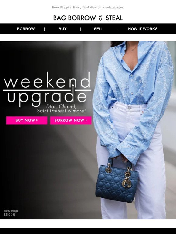 Weekend Upgrade…Dior, Chanel, Saint Laurent & more!