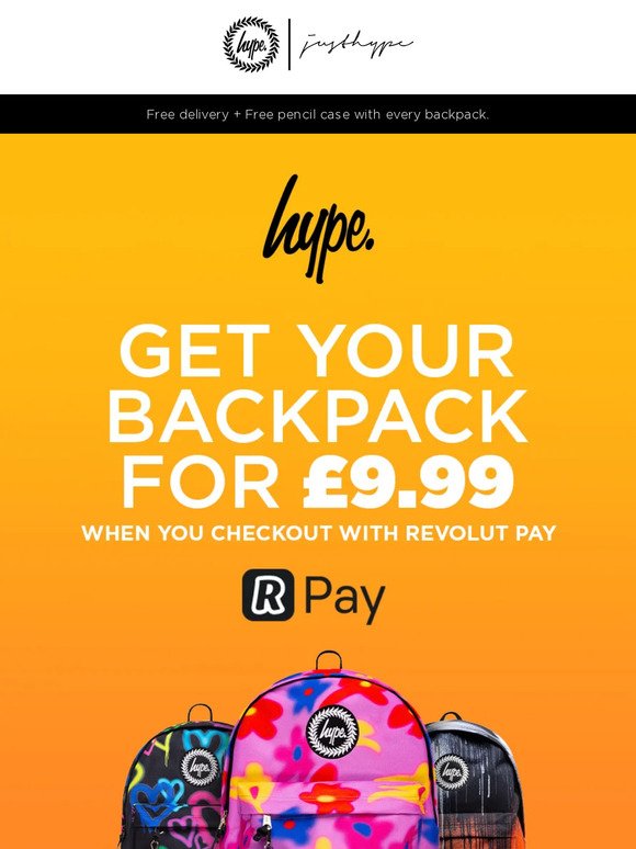 ❌❌❌❌❌Limited Time Offer: Backpack for Only £9.99! Use Revolut pay at checkout ⌛🎒 ❌❌❌❌