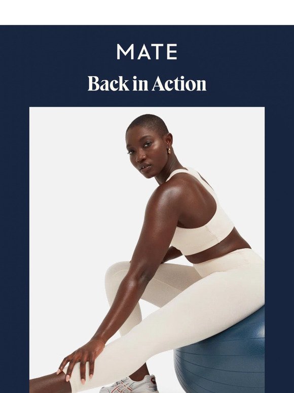 ACTIVEWEAR IS BACK