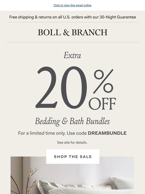 Bedding & Bath Bundles, now 20% OFF